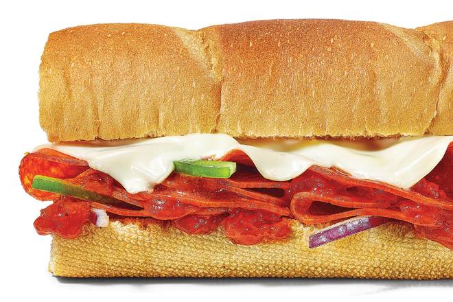 Order Pizza Sub Footlong Regular Sub food online from Subway on Florida Blvd. store, Baton Rouge on bringmethat.com