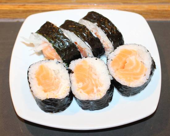 Order Alaska Roll(6 pcs) food online from Sushi King store, Santa Monica on bringmethat.com