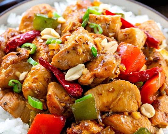 Order Kung Pao Chicken food online from T&Y Hawaiian Bbq store, Glendale on bringmethat.com