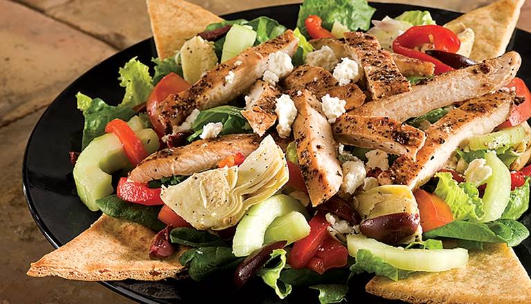 Order Greek Salad food online from Double Dogs store, Knoxville on bringmethat.com