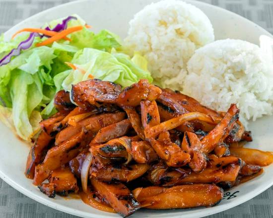 Order Spicy Chicken Teriyaki food online from Manna Teriyaki store, Seattle on bringmethat.com