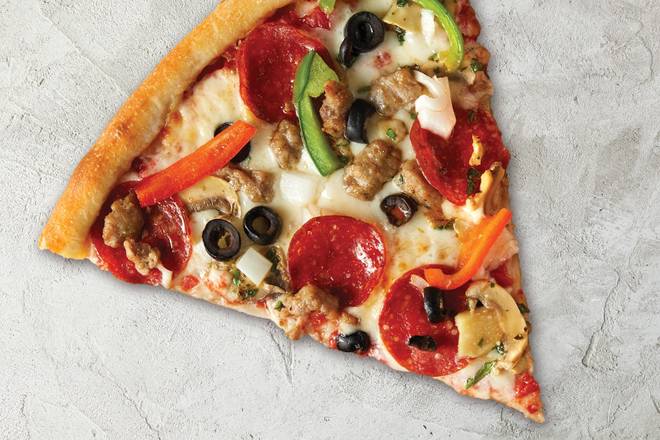 Order NY Supremo Slice food online from Sbarro store, West Nyack on bringmethat.com