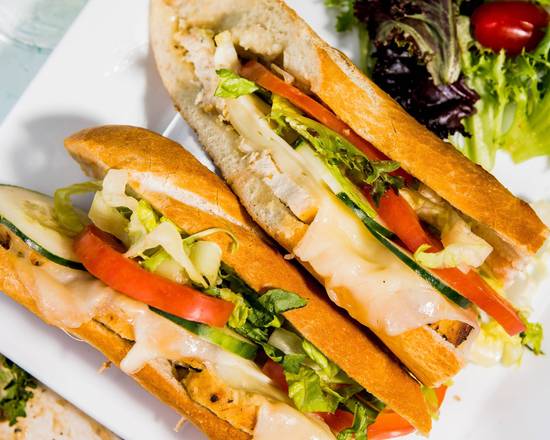Order Chicken Sandwich food online from Crema Gourmet Espresso Bar store, Miami on bringmethat.com