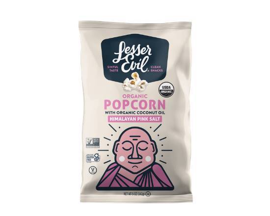 Order Lesser Evil - Himalayan Sea Salt Popcorn food online from 3natives Abacoa store, Jupiter on bringmethat.com