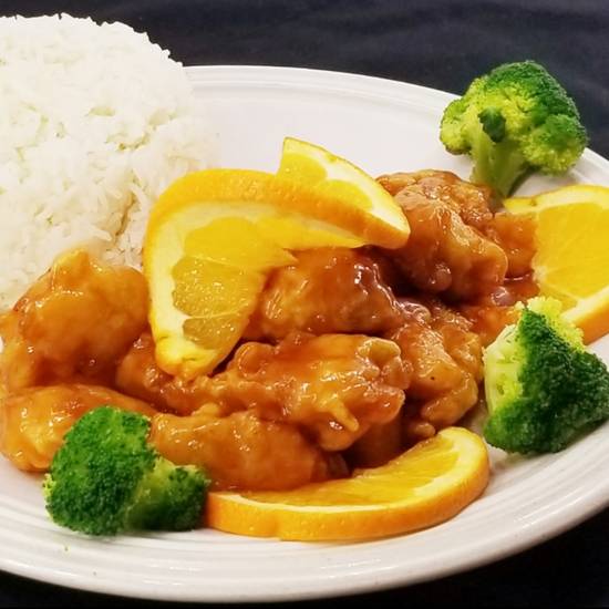Order GD1. Orange Chicken food online from Saigon Noodle & Grill store, Orlando on bringmethat.com