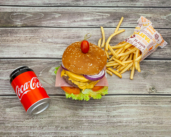 Menu british burger