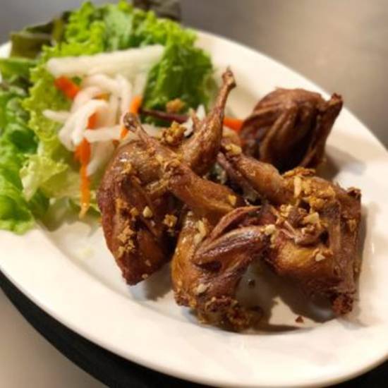 Order Roasted Quails food online from Saigon Noodle & Grill store, Orlando on bringmethat.com