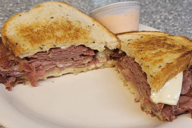 Order Rueben Sandwich food online from Fleetwood diner store, Ann Arbor on bringmethat.com