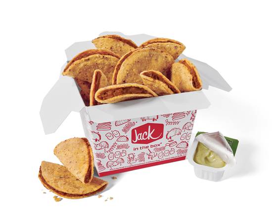 Order Tiny Tacos  food online from Jack in the Box store, Fairfield on bringmethat.com