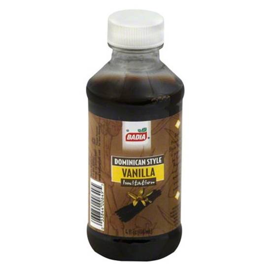 Order Badia Imitation Vanilla Extract 4oz food online from Everyday Needs by Gopuff store, Tampa on bringmethat.com