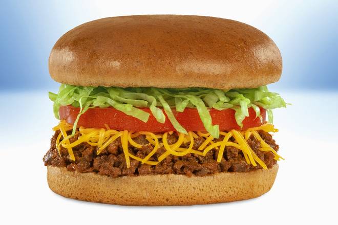 Order Taco Burger food online from Baker Drive-Thru store, San Bernardino on bringmethat.com