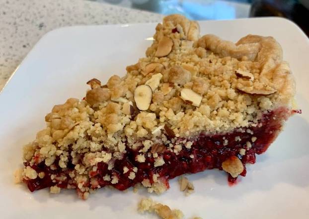 Order Raspberry Crumble Pie food online from A la Mode Pies store, Seattle on bringmethat.com