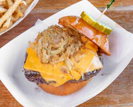 Order The Burger food online from Camino store, West Allis on bringmethat.com