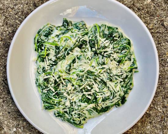 Order Aged Parmesan Creamed Spinach food online from Toscana By Fabio Viviani store, Arlington Heights on bringmethat.com