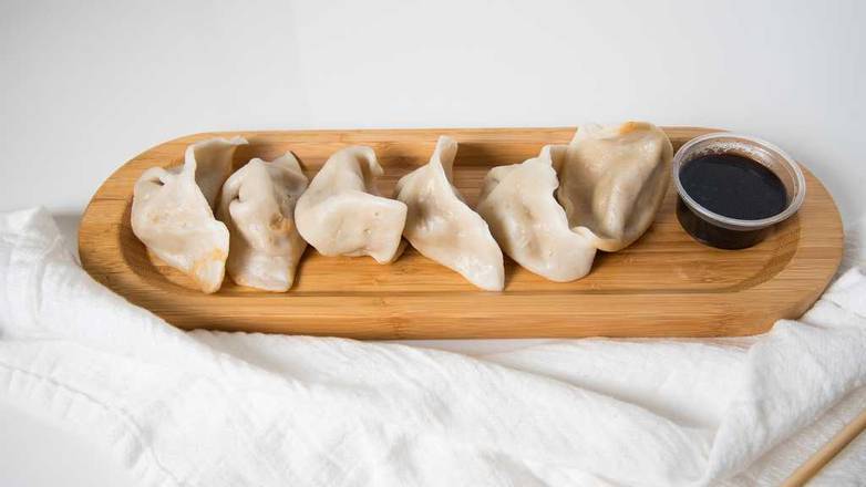 Order #13. Pork Dumpling (8) food online from Cheng's Garden store, Bloomfield on bringmethat.com