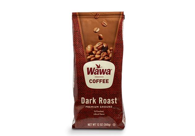 Order Wawa Ground Dark Roast Coffee 12oz bag food online from Wawa store, Downingtown on bringmethat.com