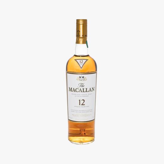 Order Macallan 12 Year Old Sherry Cask food online from Fine Wine & Spirits Warehouse store, Tampa on bringmethat.com