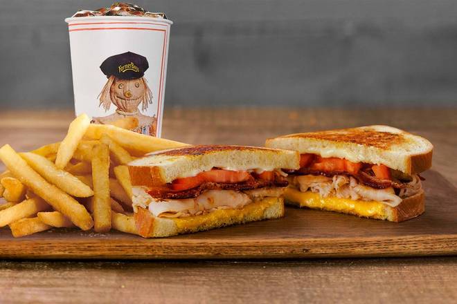 Order Bacon Turkey Melt Combo food online from Farmer Boys store, Huntington Beach on bringmethat.com