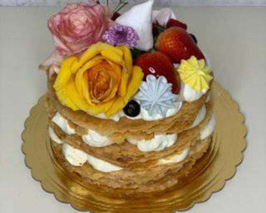 Order Naked Napoleon Cake  food online from Lb Cake Stop store, Baldwin Park on bringmethat.com
