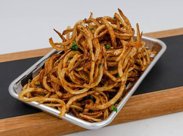 Order Hand Cut Curly Fries food online from Wing Master store, San Antonio on bringmethat.com
