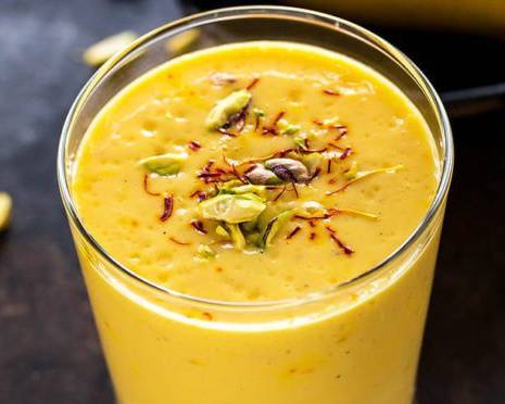 Order Luscious Mango Lassi food online from Desi Chops store, Terrace on bringmethat.com