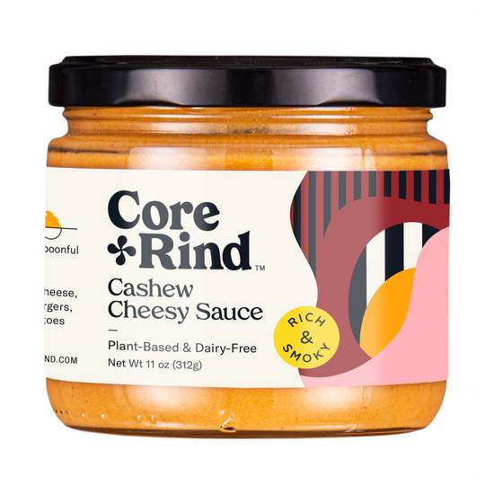 Order Core & Rind Rich & smokey cashew cheesy sauce 11oz food online from Everyday Needs by Gopuff store, Melrose Park on bringmethat.com