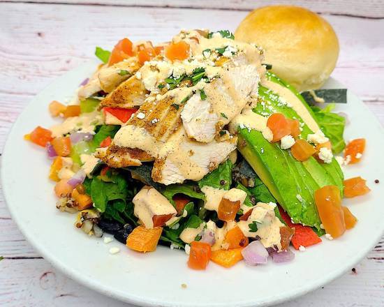 Order Quinoa & Avocado Ensalada food online from Selma Chicago Pizzeria store, Rancho Santa Margarita on bringmethat.com