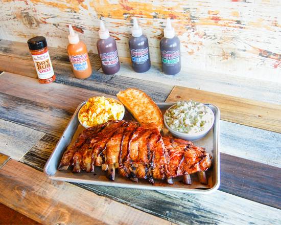 Order Full Rack Baby Back Ribs Plate food online from Bar-b-Cutie store, Nashville on bringmethat.com