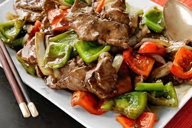Order Pepper Steak with Onion food online from Golden Garden store, Buffalo on bringmethat.com