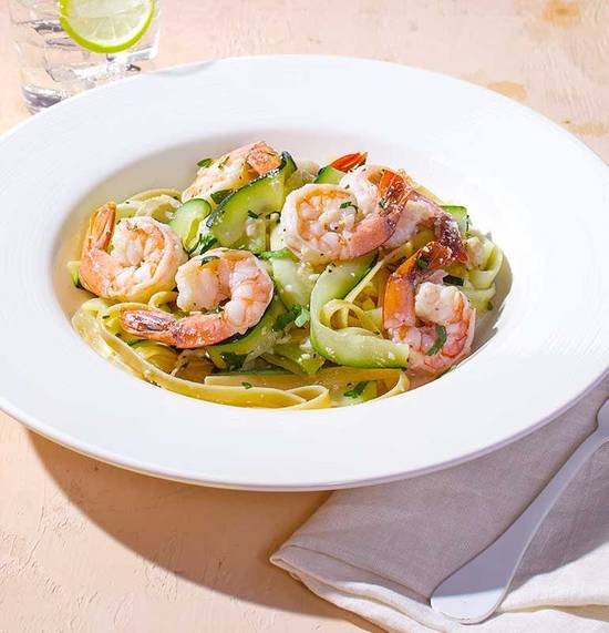 Order SHRIMP SCAMPI ZUCCHINI  food online from California Pizza Kitchen store, Honolulu on bringmethat.com