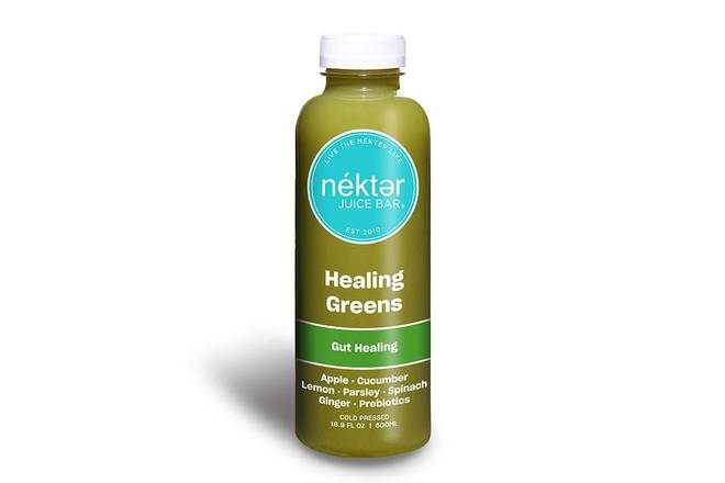Order Healing Greens food online from Nekter Juice Bar store, San Marcos on bringmethat.com