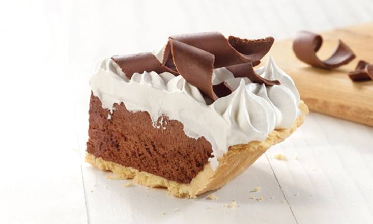 Order French Silk Pie Slice food online from Bakers Square Restaurant & Pies store, Palatine on bringmethat.com