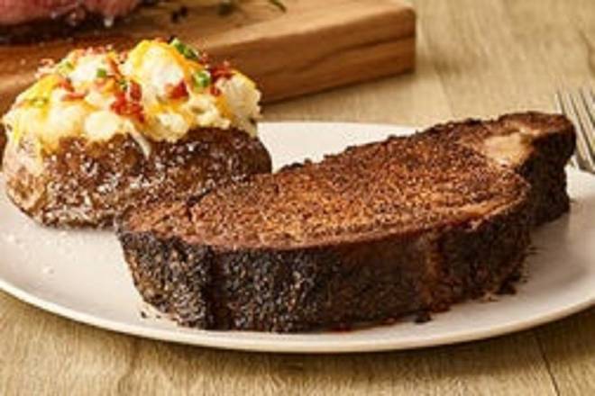 Order Seasoned and Seared Prime Rib* food online from Outback Steakhouse store, Vacaville on bringmethat.com