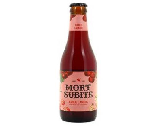 Bière Kriek Mort Subit lamb 4° 33 cl