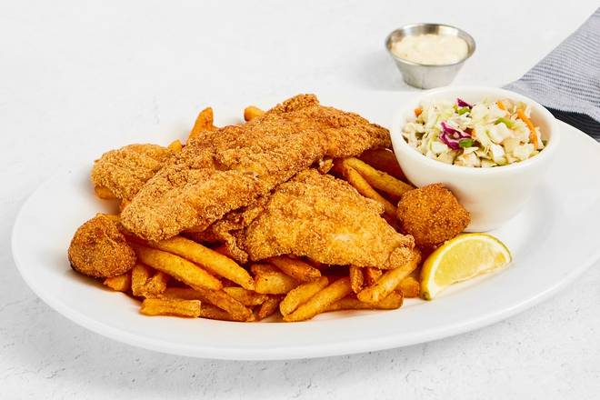 Order Alabama Farm Raised Catfish food online from Fish City Grill store, Flower Mound on bringmethat.com
