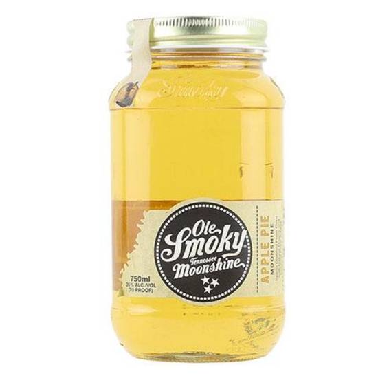 Order OLE SMOKY MOONSHINE  APPLE PIE 750ML  35%ABV food online from Princess Liquors store, Port Saint Lucie on bringmethat.com