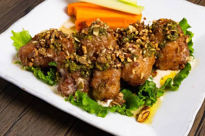 Order Tahini Date Cauliflower (Vegan) food online from 33 Taps store, Los Angeles on bringmethat.com