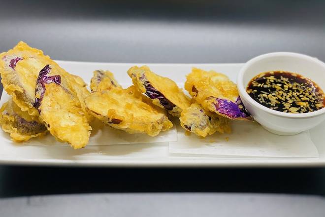 Order Age Nasu ( Fried  Eggplant) food online from Siam Rice store, Miami on bringmethat.com