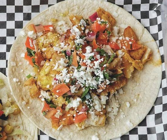 Order Mr. Potato Taco food online from Taco Libre store, Jacksonville on bringmethat.com