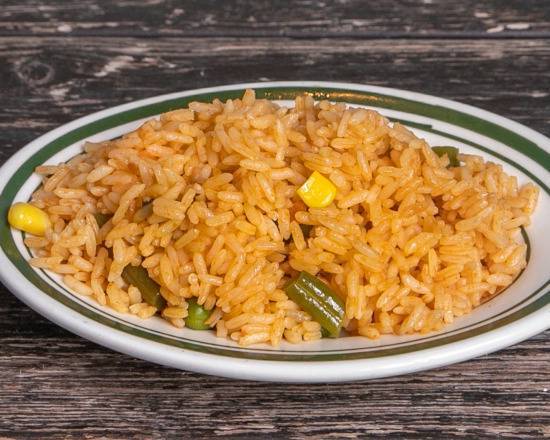 Order Side of Mexican Rice food online from Paquito Mexican Restaurant store, North Miami Beach on bringmethat.com