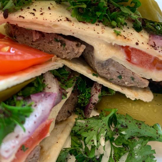 Order Kefta Wedge food online from Mediterraneaneat All With Olive Oil store, Dallas on bringmethat.com