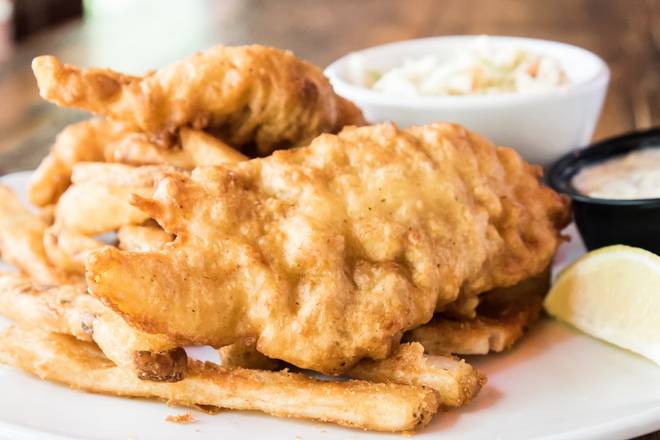 Order Classic Fish & Chips food online from Carolina Ale House store, Jacksonville on bringmethat.com