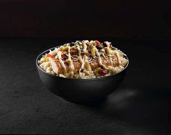 Order Grilled Salmon Rice Bowl food online from Long John Silver's store, Bowling Green on bringmethat.com