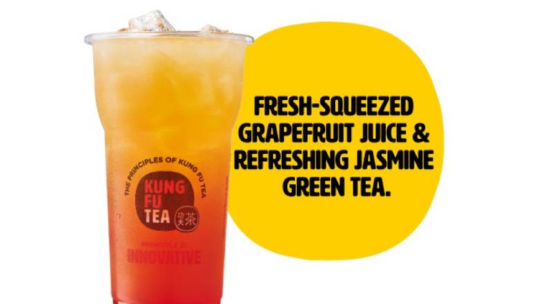 Order Grapefruit Green Tea food online from Kung Fu Tea store, Canton on bringmethat.com