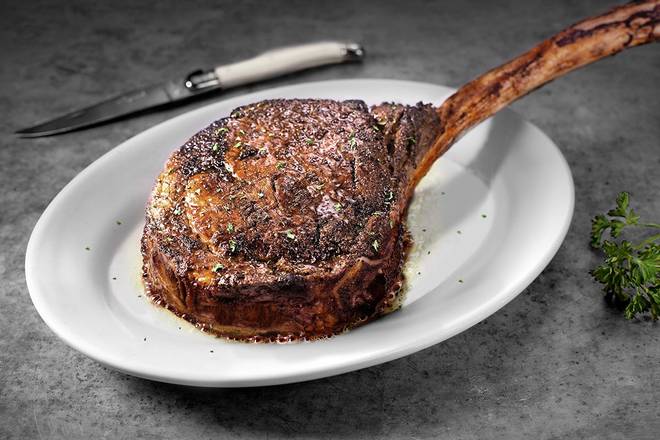 Order TOMAHAWK RIBEYE food online from Ruth'S Chris Steak House store, Palm Desert on bringmethat.com