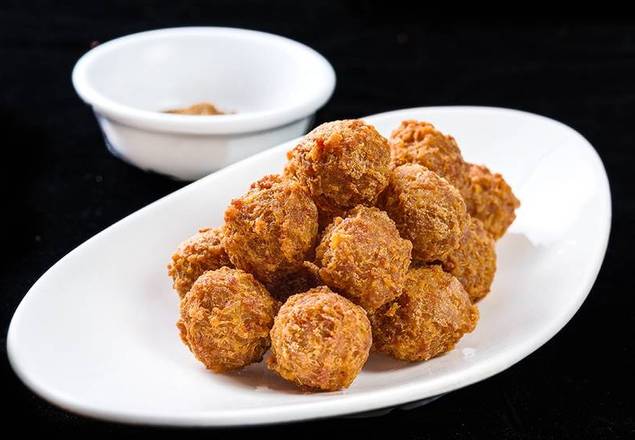 Order 干炸丸子 Deep-Fried House Meatball food online from Min Chef store, Tustin on bringmethat.com