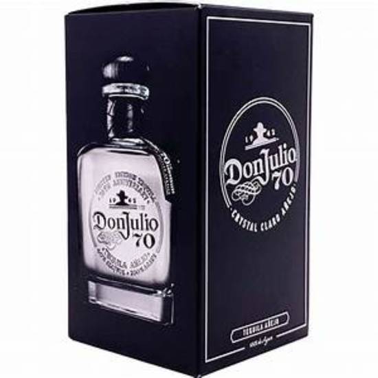 Order DON JULIO ANEJO 70TH ANNIVERSARY 750ML food online from Rocky Liquor store, Claremont on bringmethat.com