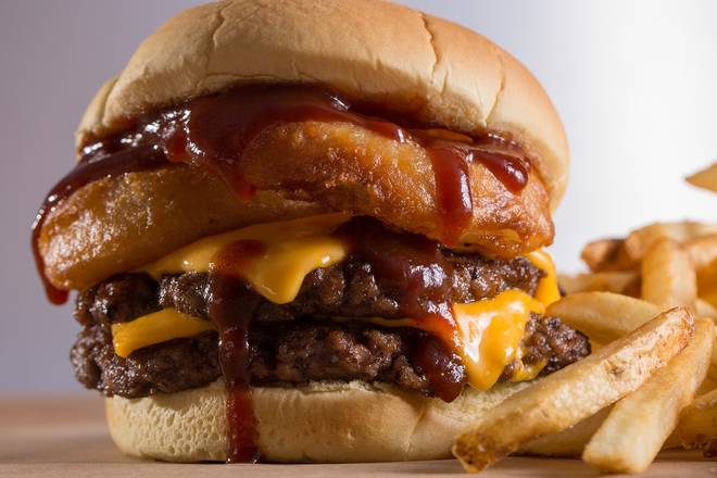 Order RODEO BURGER food online from Wayback Burgers store, Spartanburg on bringmethat.com