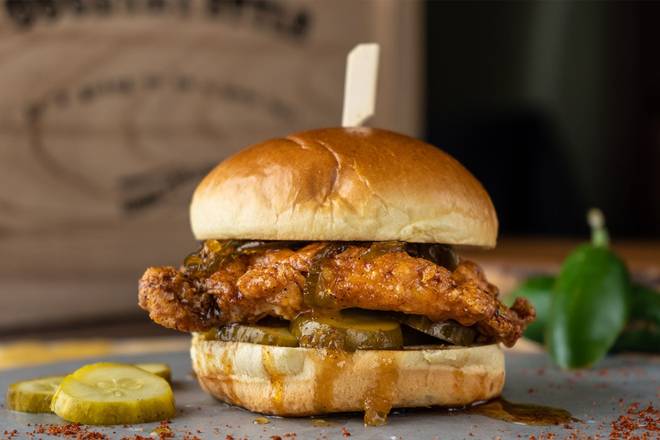 Order Hot Honey Chicken Sandwich food online from Sweet Lou store, Skokie on bringmethat.com