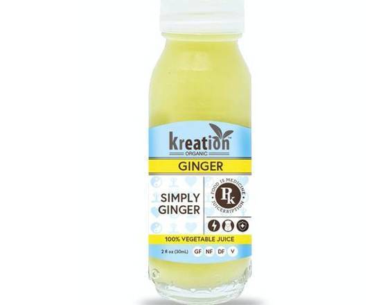 Order Ginger Shot food online from Kreation Kafe store, Santa Monica on bringmethat.com